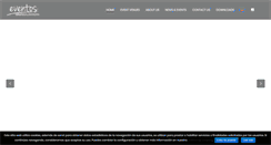 Desktop Screenshot of eventosgruposalamandra.com